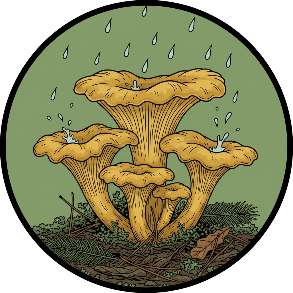 Chanterelles Erupt microseason image